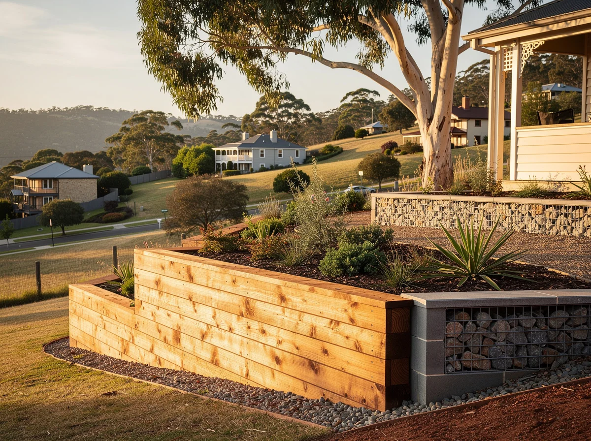Timber Sleeper Walls